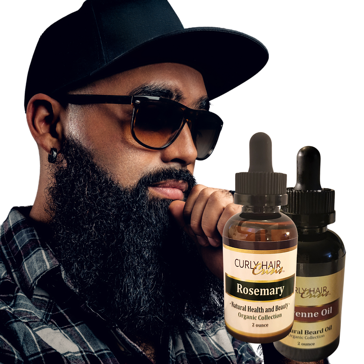 Men's Hair and Beard Growth Bundle