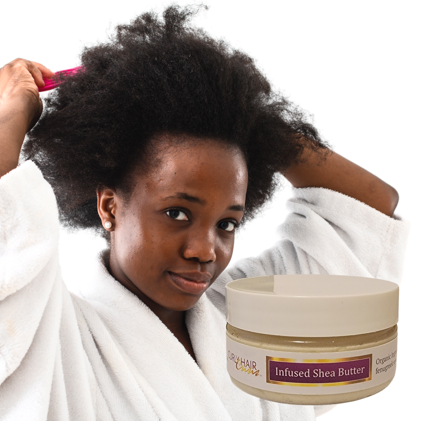 Organic Fenugreek Infused Shea Butter