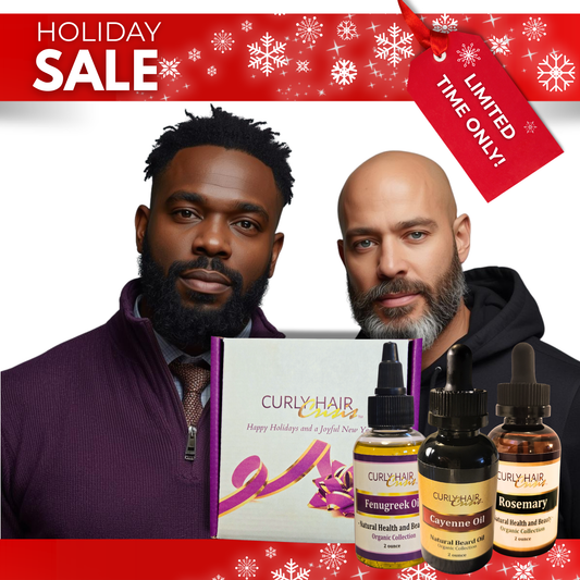 Men's Holiday Hair and Beard Growth Box