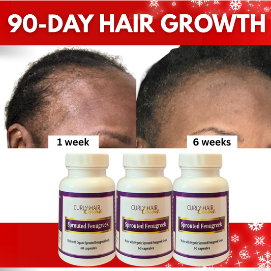 Organic Sprouted Fenugreek Capsules - Holiday Sale BTGO