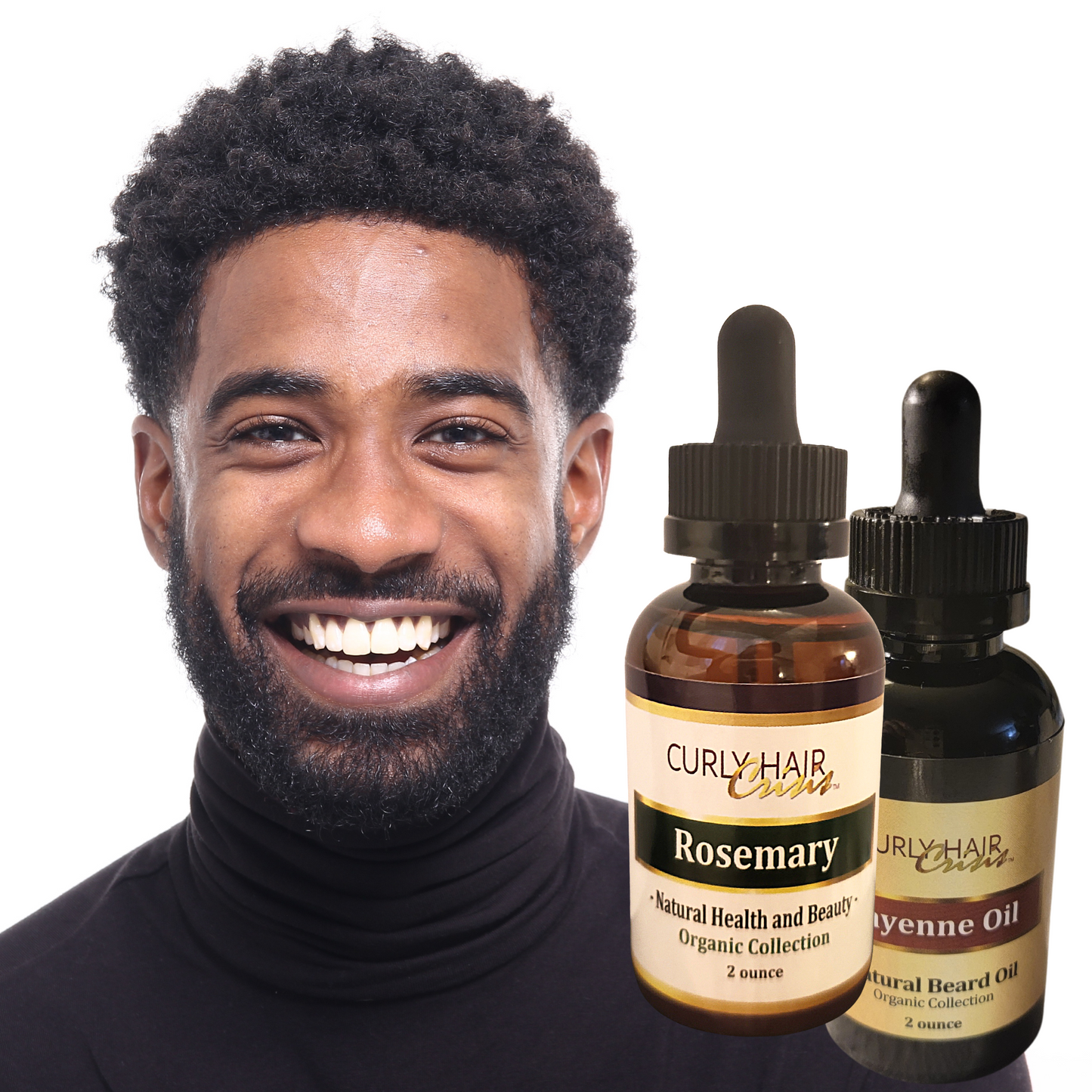Men's Hair and Beard Growth Bundle