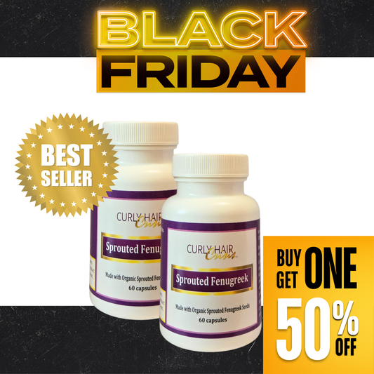 Organic Sprouted Fenugreek Capsules - Black Friday Sale
