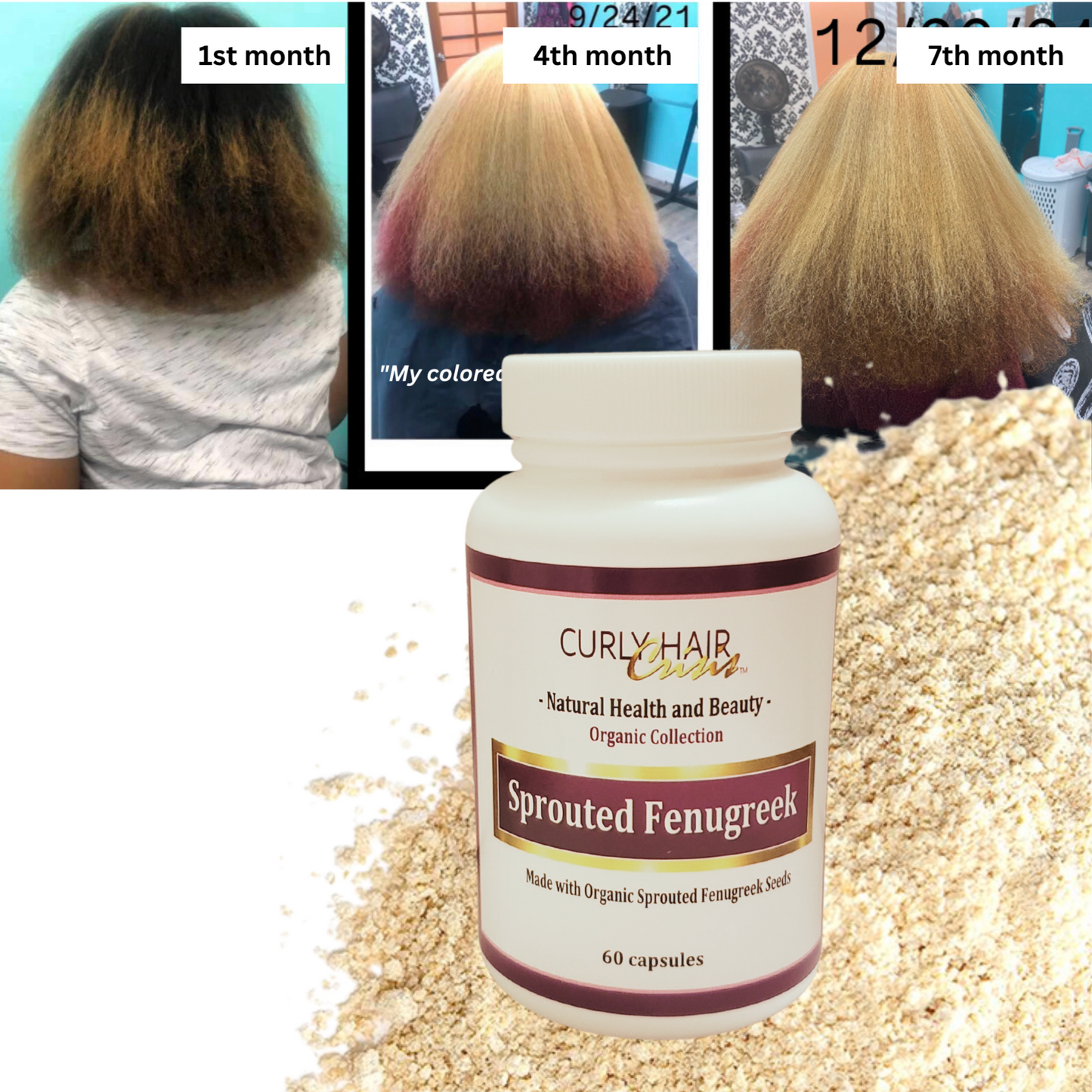 Organic Sprouted Fenugreek Capsules